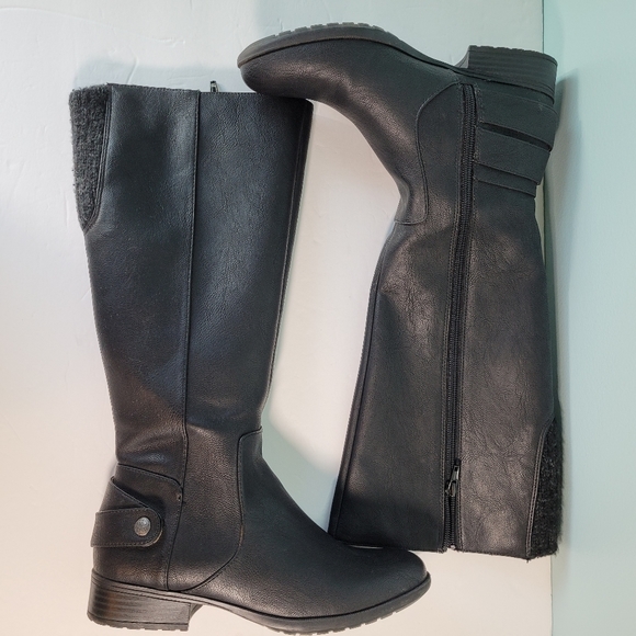 Life Stride X-Amy Riding Boots Black Women’s Size 6.5 Medium - Picture 3 of 11